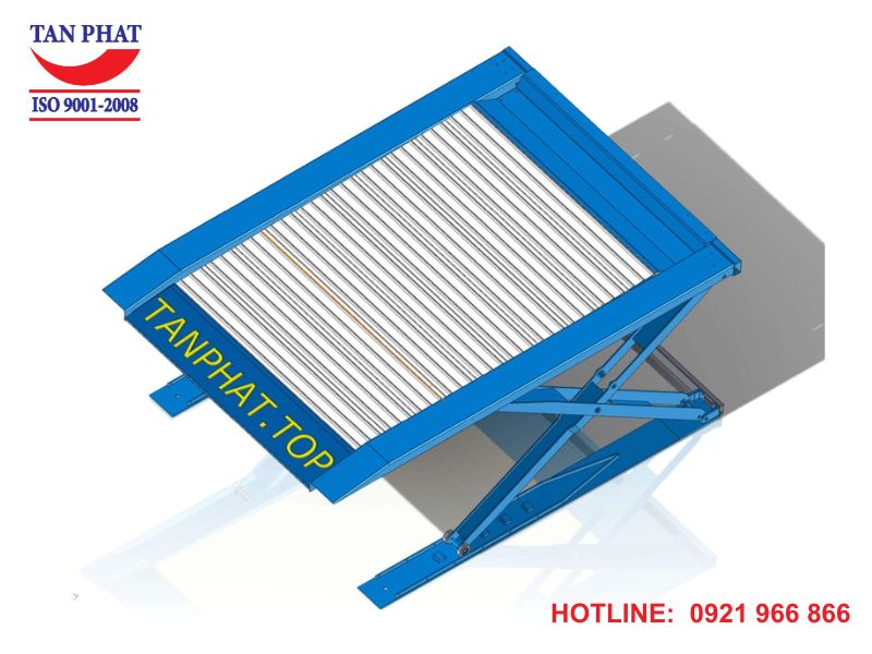 Cầu nâng chữ X loại 2 tầng