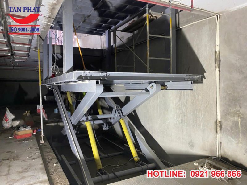 Bàn Nâng Ô Tô Âm Sàn