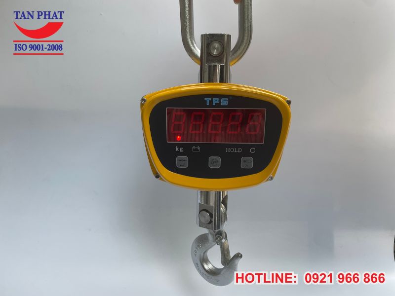 Màn hình LED gồm 6 ký tự số, hiển thị sáng rõ