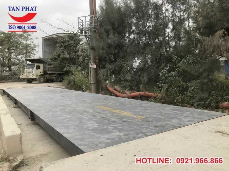 Cấu tạo cơ bản của trạm cân điện tử 18x4m