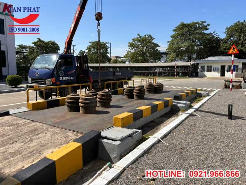 Quy trình kiểm định trạm cân tại Tân Phát