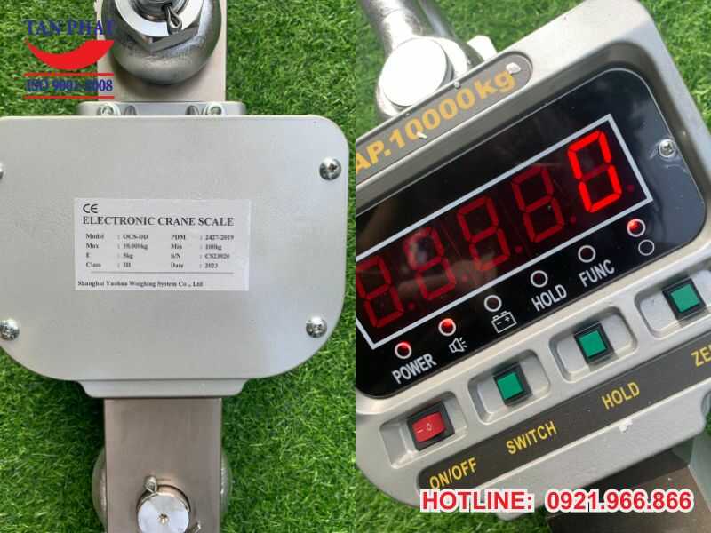 Đặc điểm nổi bật của cân treo điện tử 10 tấn OCS-DD