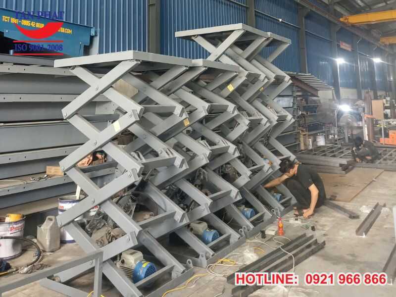 Hoàn Thiện Sản Xuất Bàn Nâng Thủy Lực 500kg (SL:04)