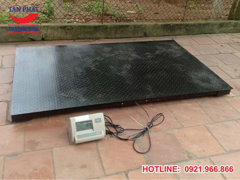 Cân sàn điện tử 2mx1.2m