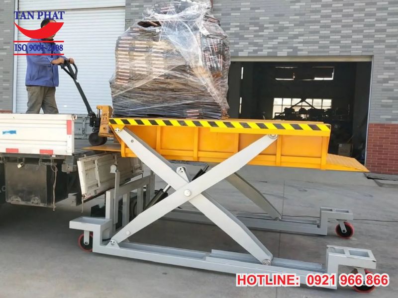 Bàn nâng chữ X di động