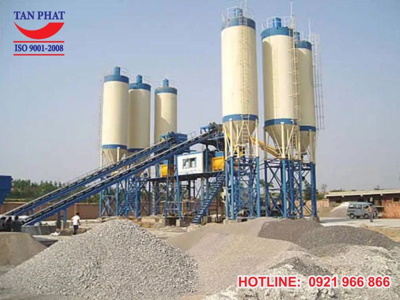 Hình ảnh thực tế trạm bê tông 150m3/h