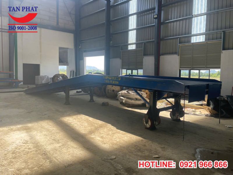 Hình ảnh thực tế dự án cầu dẫn xe nâng tại Ninh Bình