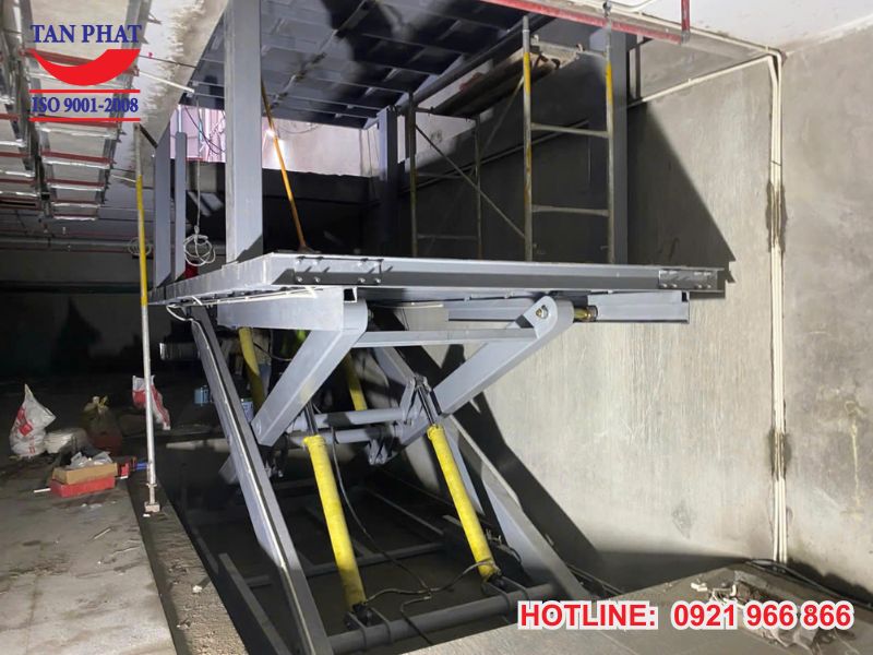 Thông số kỹ thuật bàn nâng thủy lực