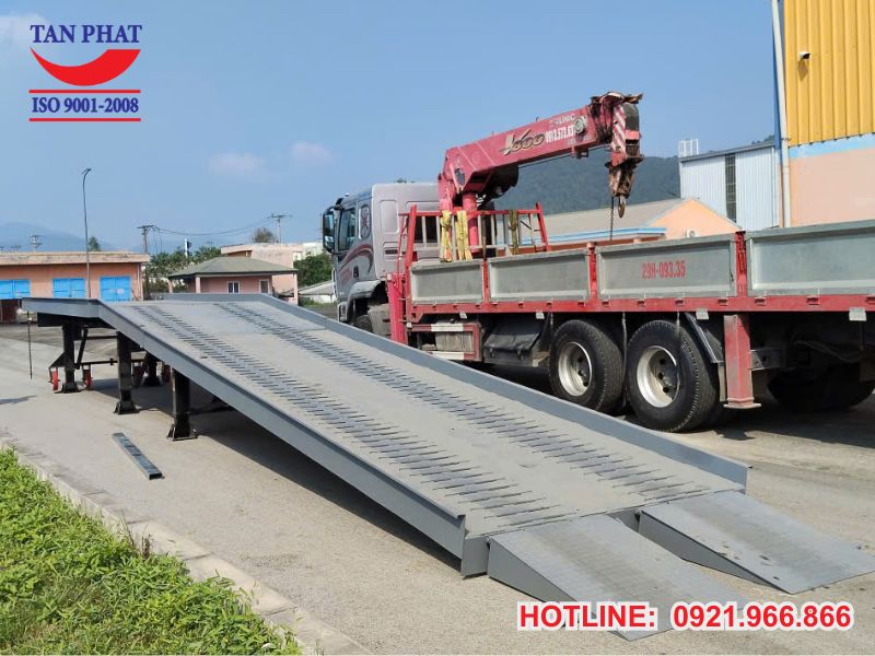 Ưu điểm nổi bật của dự án bàn giao cầu dẫn xe nâng 14m