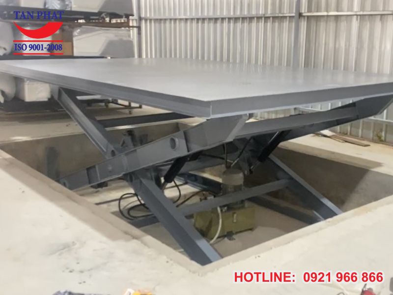 Lắp Đặt Bàn Nâng Thủy Lực 3000kg Âm Sàn tại KCN Đại Đồng, Bắc Ninh