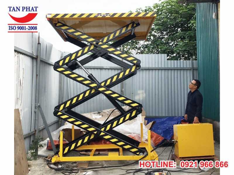 Tân Phát - đơn vị sản xuất, cung cấp bàn nâng thủy lực 3 chữ X uy tín