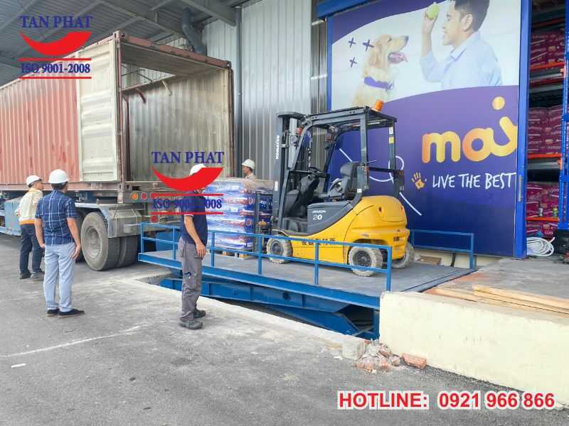 Dự án lắp đặt bàn nâng thủy lực 6 tấn tại Ninh Bình