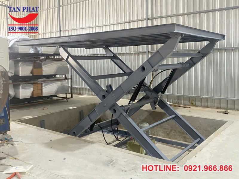 Cấu tạo của bàn nâng hạ thủy lực siêu trọng