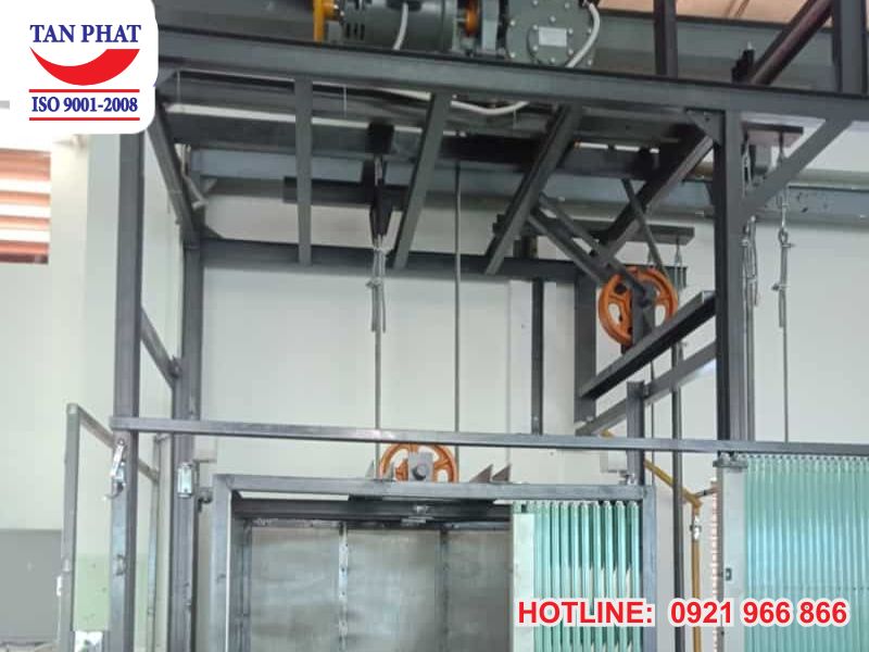 Thang tời hàng tự chế chất lượng, giá tốt