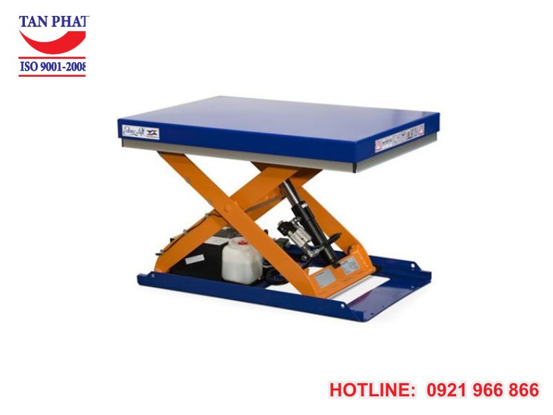 Bàn nâng thủy lực 300kg lắp đặt trọn gói