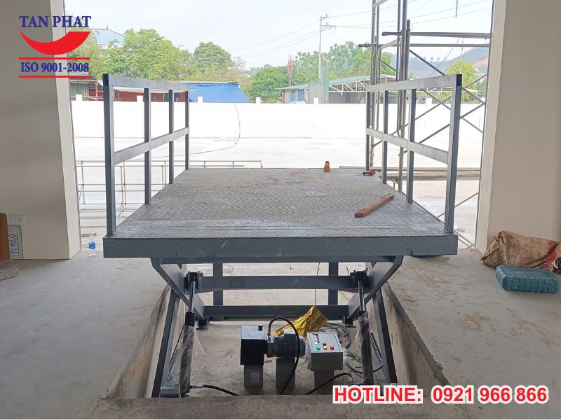 Ứng dụng thực tế của bàn nâng 2500x1800mm