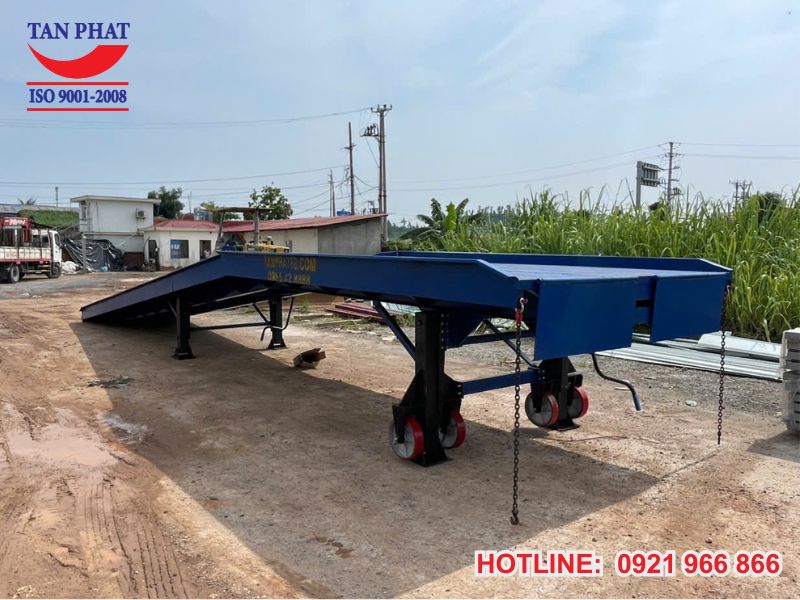 Hình ảnh thực tế cầu dẫn 12 tấn được bàn giao