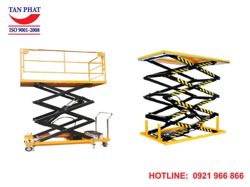 Bàn nâng điện cố định, di chuyển