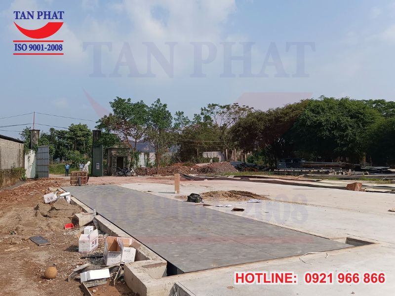 Lắp Đặt Trạm Cân 120 Tấn Tại Hòa Bình
