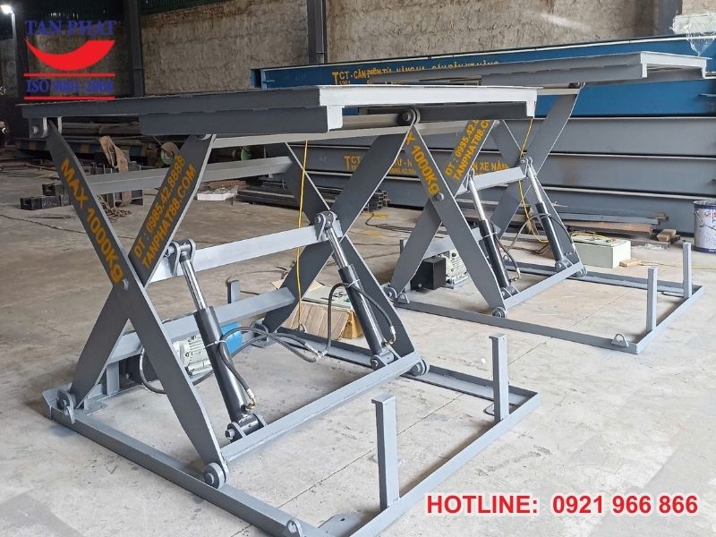 Đơn vị sản xuất bàn nâng chữ X thủy lực uy tín, chất lượng