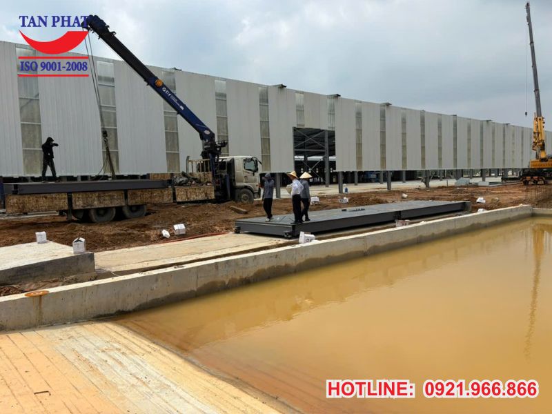 Lắp đặt trạm cân điện tử tại Phú Thọ