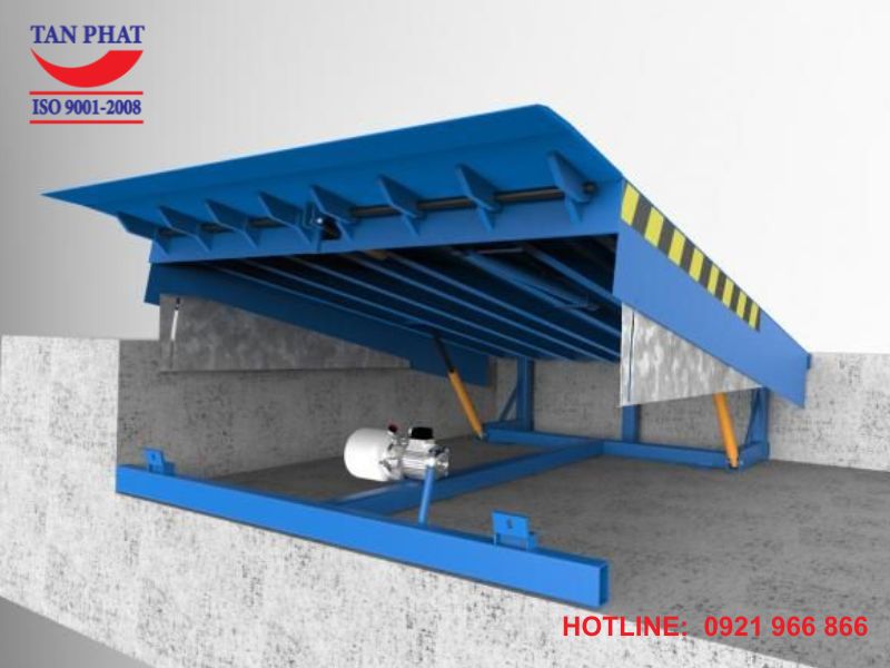 Sàn nâng ứng dụng cơ cấu nâng hạ thủy lực