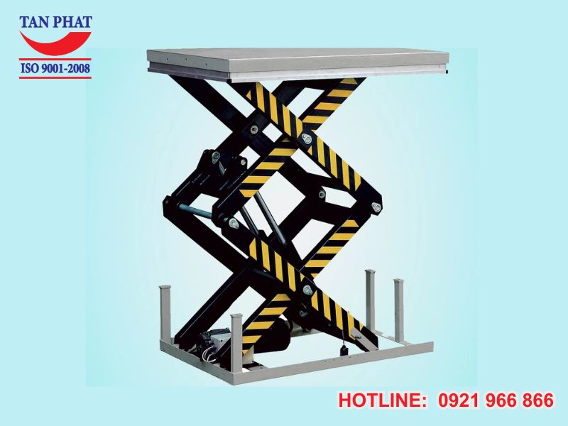 Tính năng an toàn của bàn nâng thủy lực 1200x2400mm
