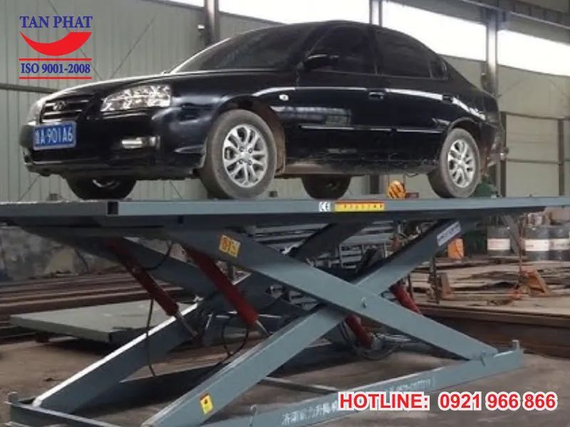 Thông số kỹ thuật bàn nâng ô tô thủy lực