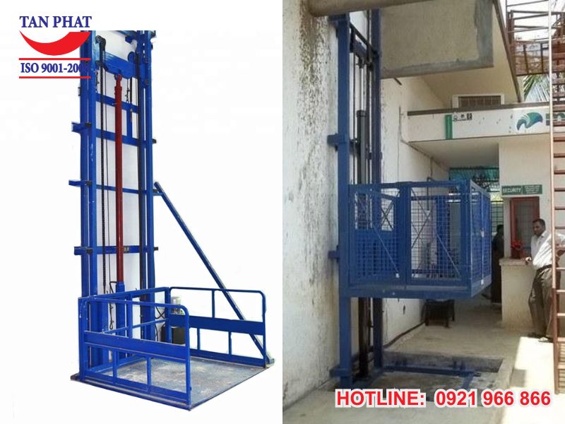 Nguyên lý hoạt động của thang nâng 2 trụ