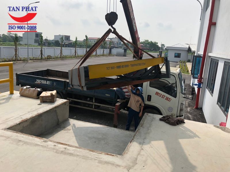 Tân Phát vận chuyển, lắp đặt dock leveler