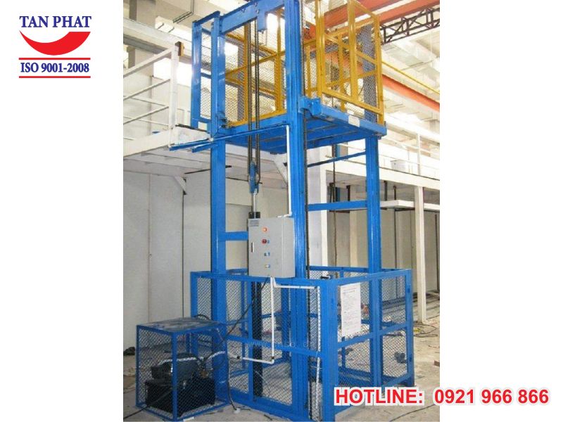 Ưu điểm của thang nâng hàng