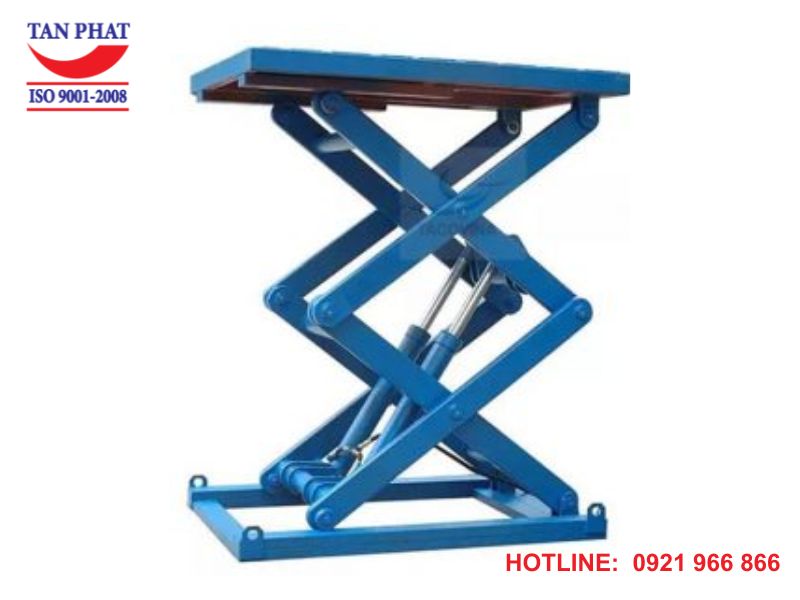 Hình ảnh thực tế bàn nâng thủy lực