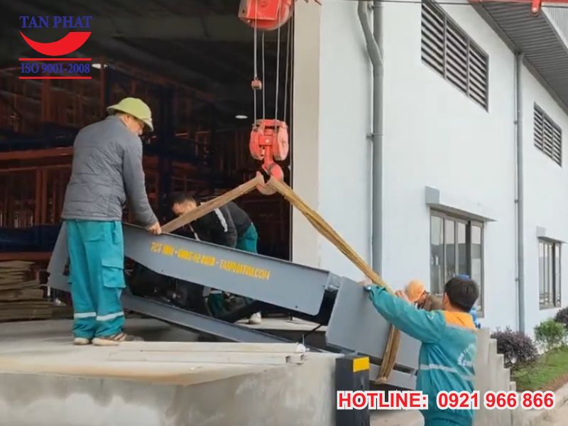 Dự Án Lắp Đặt Dock Leveler 6 Tấn Tại Thái Bình