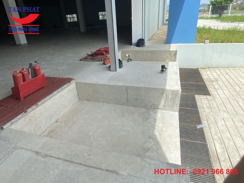 Hố dock đã hoàn thiện xây dựng