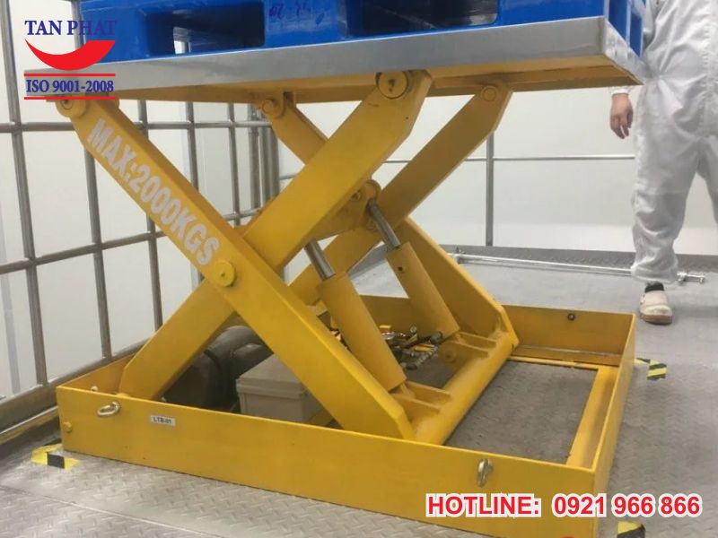 Ưu điểm của bàn nâng thủy lực