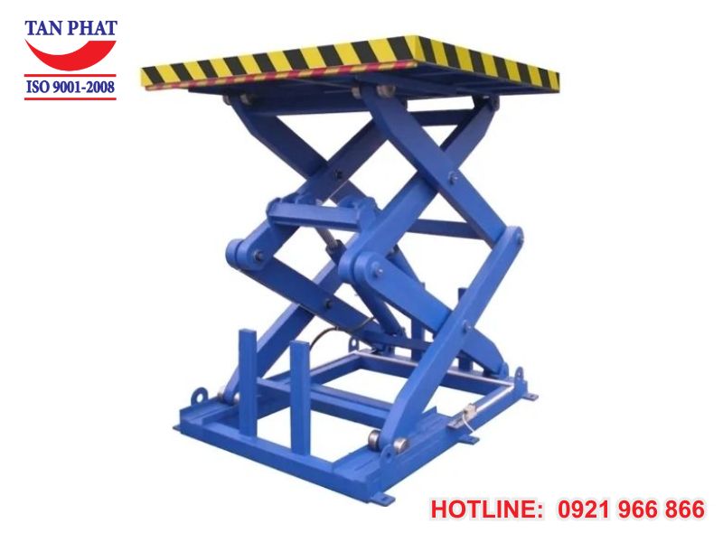 Bàn nâng thủy lực 2 chữ X