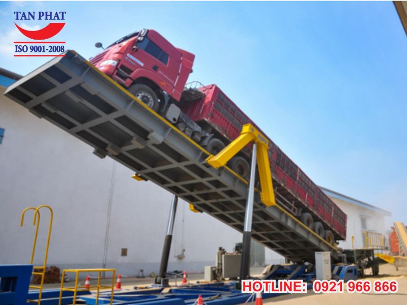Bàn nâng container đa dạng mức tải trọng