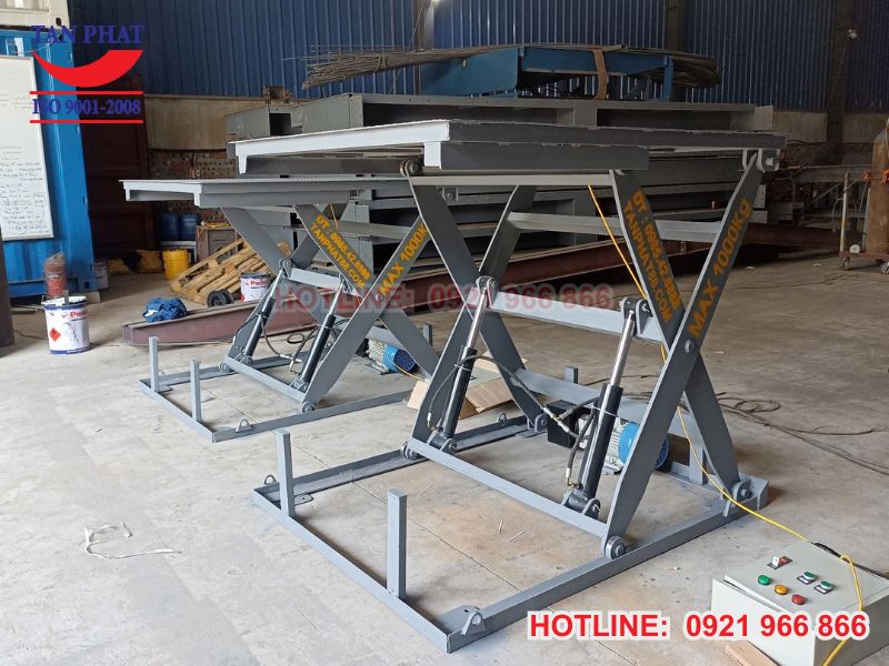 Bàn nâng thủy lực 1 tấn