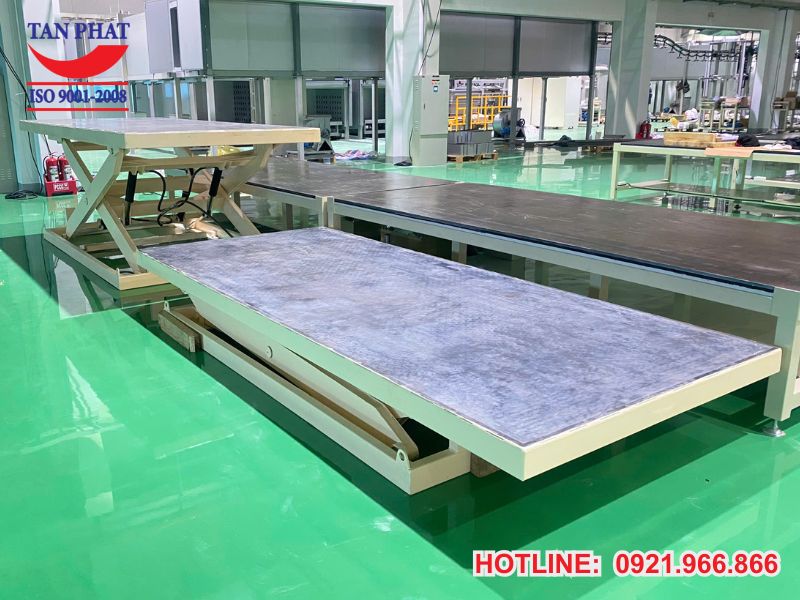 Bàn nâng thủy lực 3000kg chất lượng, giá tốt