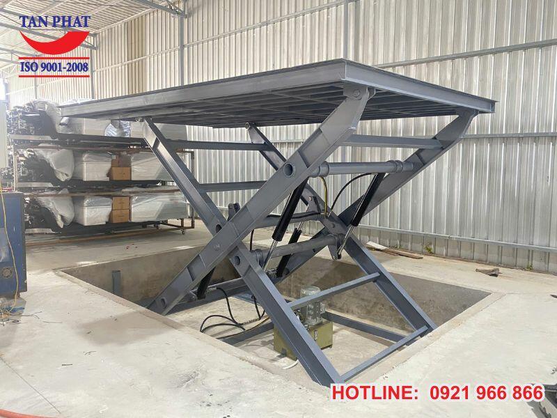 Bàn nâng thủy lực 3 tấn