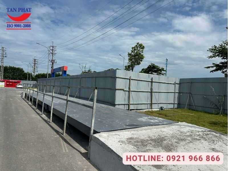 Dự án lắp đặt cân ô tô điện tử 100 tấn 18x3m