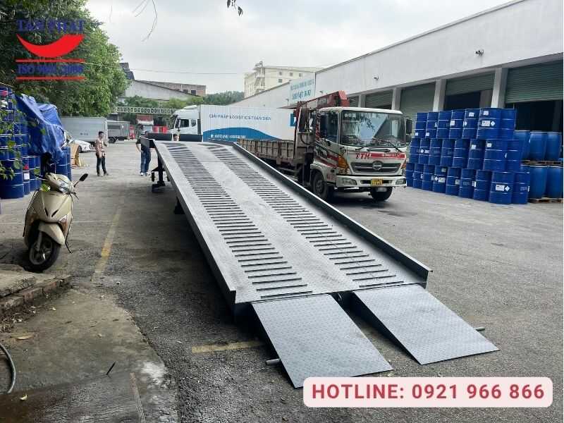 Dự án cầu dẫn xe nâng 8 tấn Bắc Ninh