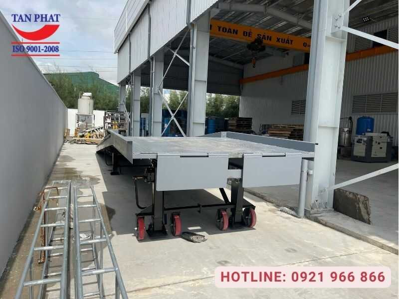 Dự án cầu dẫn xe nâng 8 tấn Quảng Ninh của Tân Phát