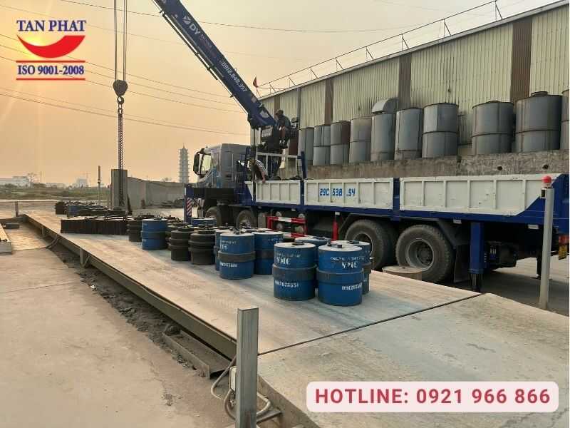 Kiểm định cân 120 tấn Ninh Bình