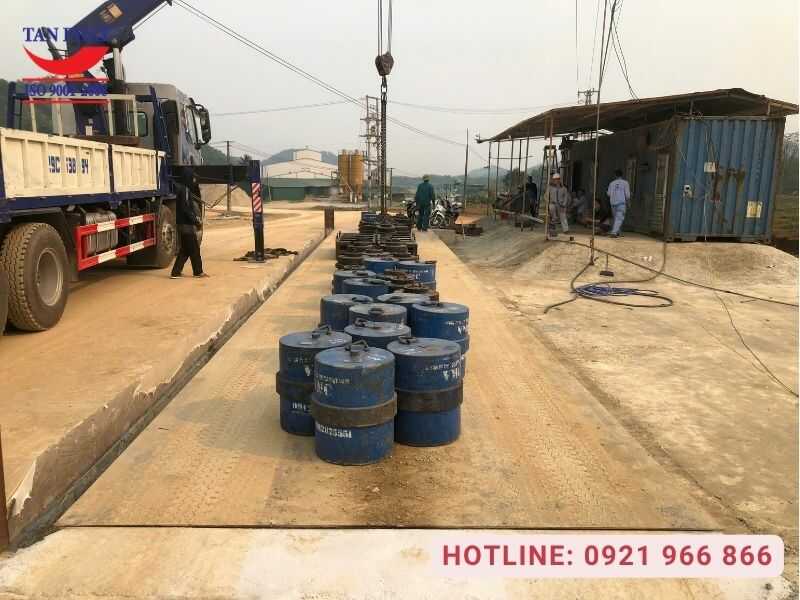 Kiểm định cân 120 tấn tại Ngọc Lặc, Thanh Hóa
