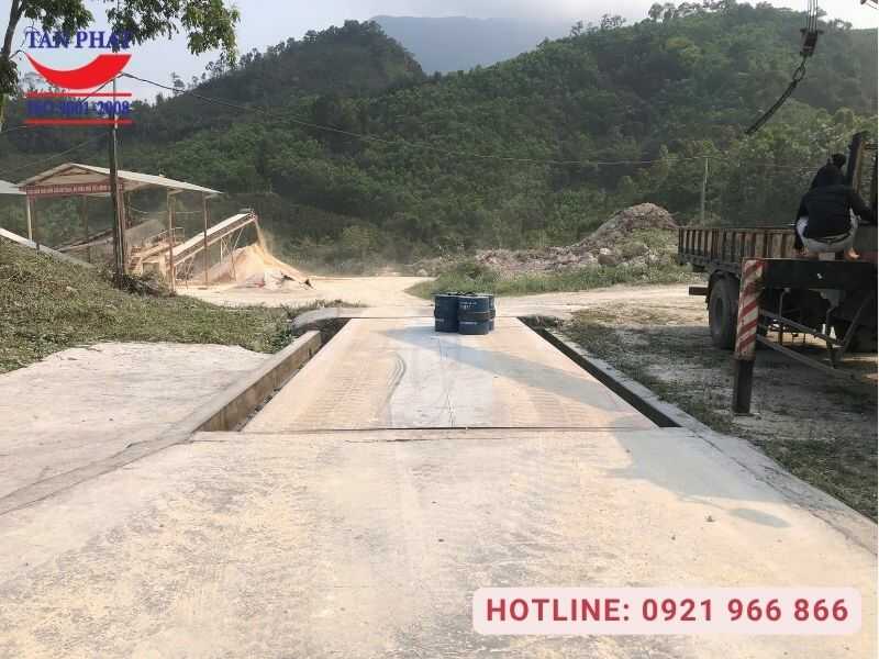 Dự án kiểm định cân 60 tấn Quảng Ninh của Tân Phát