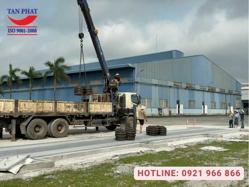 Dự án kiểm định cân ô tô 80 tấn Hà Nam của Tân Phát