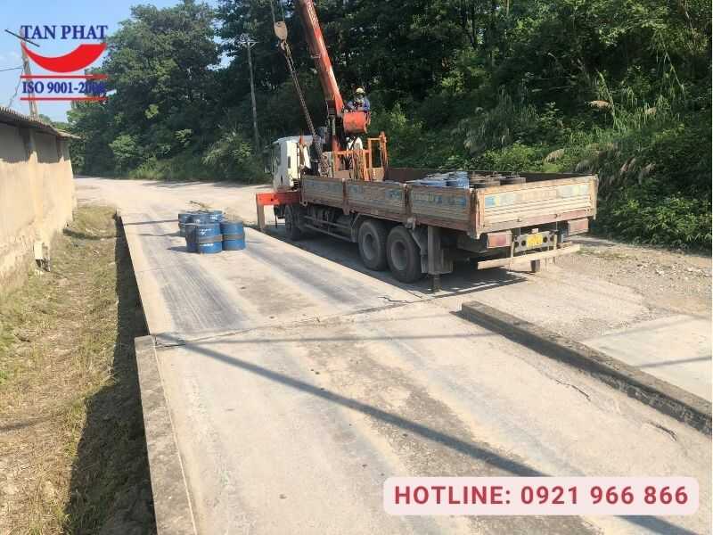 Kiểm định cân ô tô 120 tấn Phú Thọ