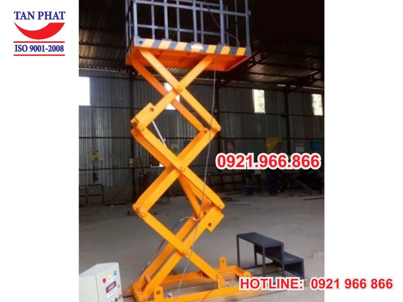 Thang nâng hạ thủy lực chữ X chất lượng, giá tốt