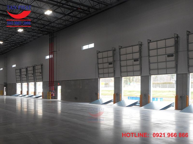 Dock Leveler 2 xy lanh giá rẻ